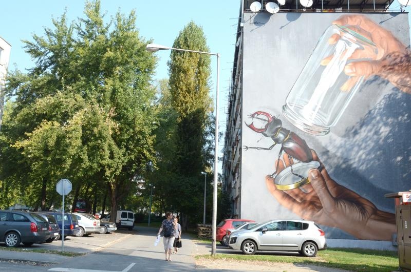 Sisak: Dovršen mural street art umjetnika Lonca koji je svrstan među deset najboljih u svijetu Sisak: Dovršen mural street art umjetnika Lonca koji je svrstan među deset najboljih u svijetu