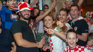 Zadar je gorio: Velika fešta nakon plasmana Vatrenih u polufinale Svjetskog prvenstva