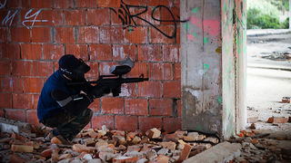 Paintball u Gaženici, 22. siječnja 2012. (foto:Saša Čuka)