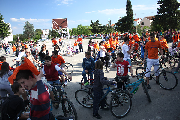 Biciklijada “Jedan auto manje” (Foto:Saša Čuka)