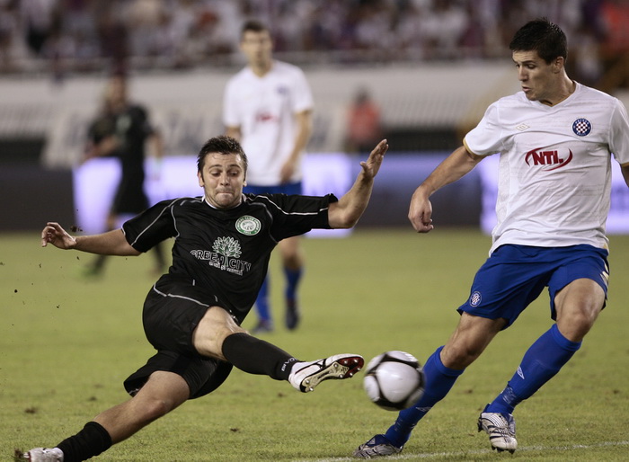 Split 190810.
Stadion NK Hajduka u Poljudu
Predkolo Evropskog kupa : NK Hajduk – Unirea .
Na fotografiji : Jurica Buljat
Foto: Vladimir Dugandzic / CROPIX
