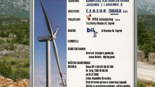 U opcini Jasenice zapoceli su pripremni radovi za podizanje vjetroelektrane. Projekt je predstavio nacelnik Martin Baricevic. Photo: Dino Stanin/PIXSELL U opcini Jasenice zapoceli su pripremni radovi za podizanje vjetroelektrane. Projekt je predstavio nacelnik Martin Baricevic. Photo: Dino Stanin/PIXSELL