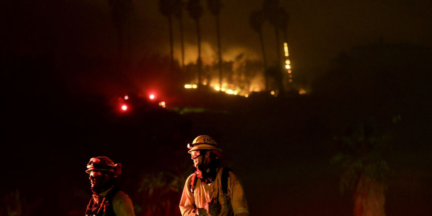 Požar, Kalifornija Požar, Kalifornija