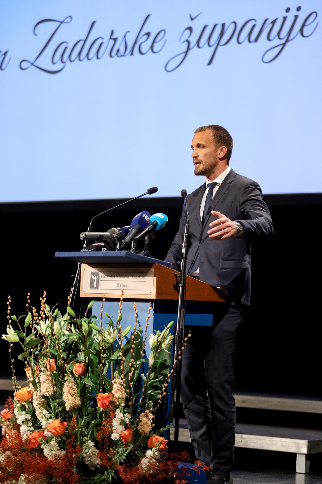 Svečana sjednica Županijske skupštine Zadarske županije @ HNK Zadar