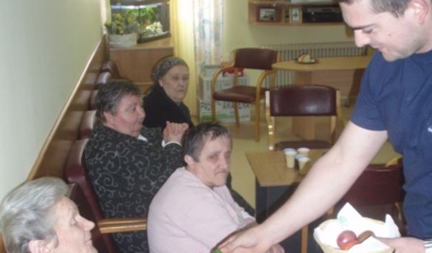 Članovi MHL-a u Domu Sv. Frane