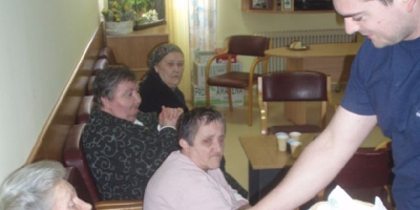 Članovi MHL-a u Domu Sv. Frane Članovi MHL-a u Domu Sv. Frane