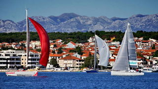 Zadarska Koka 2016. gledana s mora. Foto: Leonard Kvarantan Zadarska Koka 2016. gledana s mora. Foto: Leonard Kvarantan
