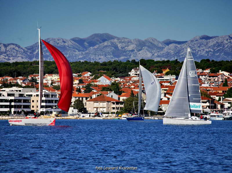 Zadarska Koka 2016. gledana s mora. Foto: Leonard Kvarantan Zadarska Koka 2016. gledana s mora. Foto: Leonard Kvarantan