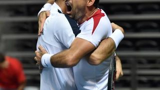 Davis Cup: Ivan Dodig/Marin Čilić – Nicolas Mahut/Pierre-Hugues Herbert 3-1. Photo. Hrvoje Jelavić/PIXSELL