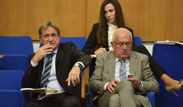 18. sjednica Gradskog vijeca. Gradonačelnik Božidar Kalmeta i Zvonimir Vrančić. Photo: Dino Stanin/PIXSELL