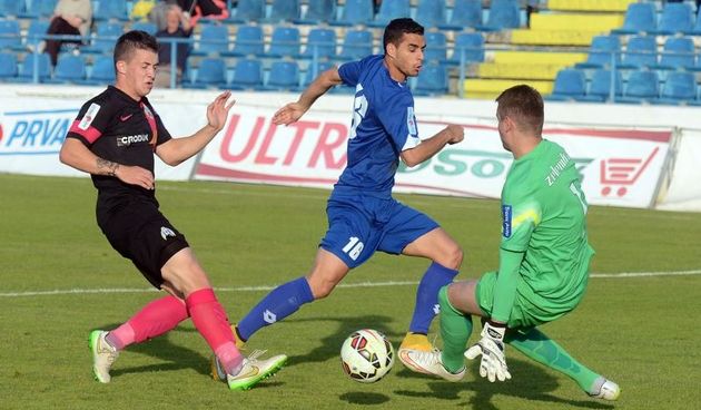 30.05.2015., stadion Stanovi, Zadar – 36. kolo MAXtv Prve lige, NK Zadar – NK Lokomotiva. Ivan Pesic. Photo: Dino Stanin/PIXSELL