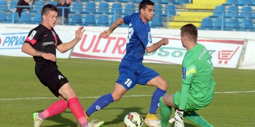 30.05.2015., stadion Stanovi, Zadar – 36. kolo MAXtv Prve lige, NK Zadar – NK Lokomotiva. Ivan Pesic. Photo: Dino Stanin/PIXSELL