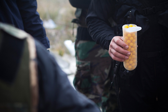 Paintball u Gaženici, 22. siječnja 2012. (foto:Saša Čuka)