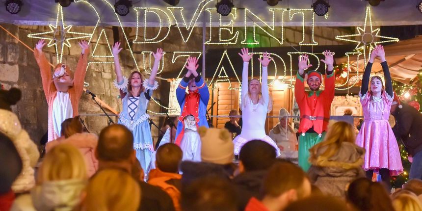 Advent u Zadru ilustracija Advent u Zadru ilustracija