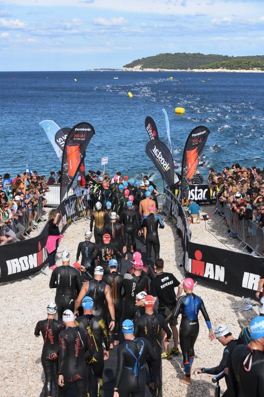 Pula: Triatlonska utrka Iroman 70.3, Foto: Duško Marušić/PIXSELL Pula: Triatlonska utrka Iroman 70.3, Foto: Duško Marušić/PIXSELL