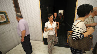 Otvorenje humanitarne izložbe Dimitrija Popovića (foto:Saša Čuka)