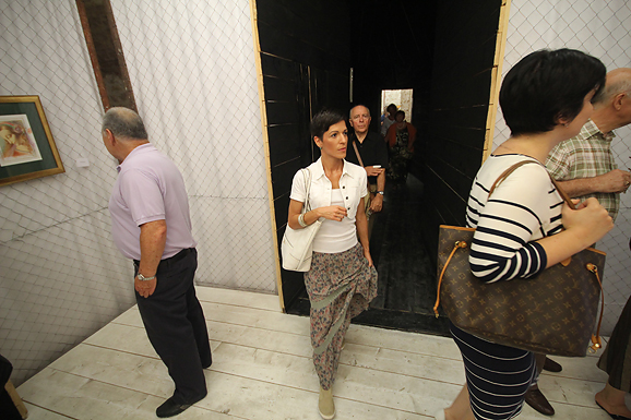 Otvorenje humanitarne izložbe Dimitrija Popovića (foto:Saša Čuka)