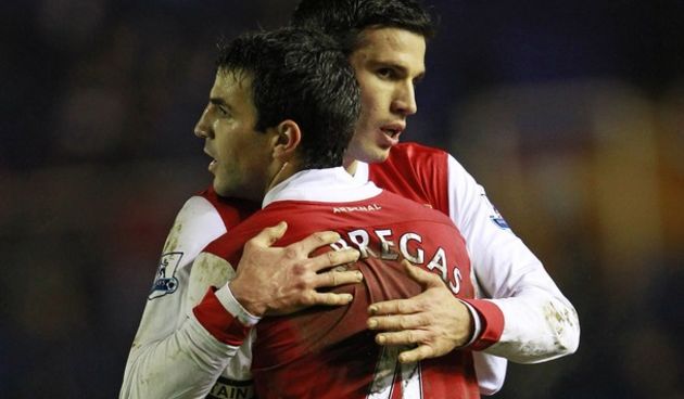 Cesc Fabregas i Robin van Persie // Reuters