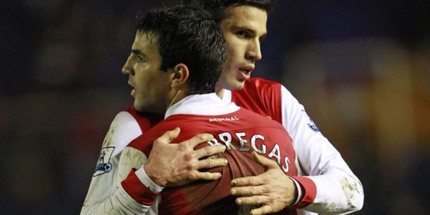 Cesc Fabregas i Robin van Persie // Reuters