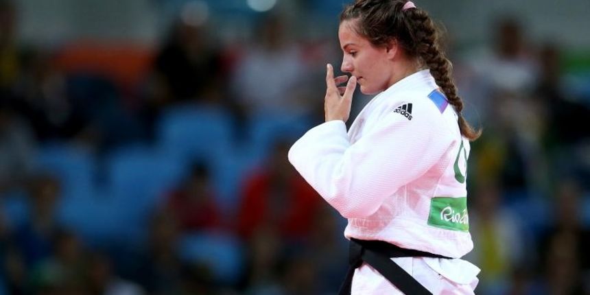 Olimpijske igre Rio 2016. Judo, 70 kg, zene, Barbara Matic, Hrvatska – Maria Perez, Puerto Rico. Photo: Igor Kralj/PIXSELL