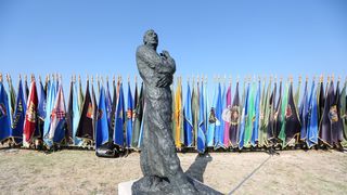 Generalna proba na kninskoj tvrđavi uoči svečane proslave 23. obljetnice VRO Oluja