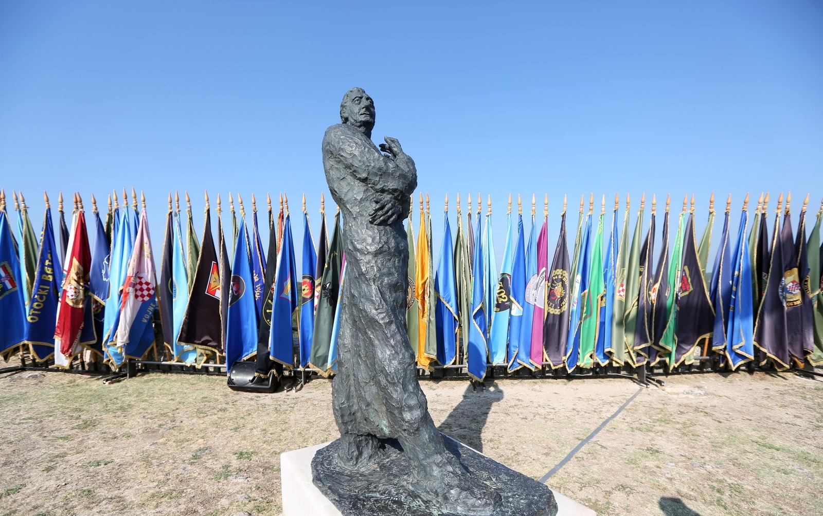 Generalna proba na kninskoj tvrđavi uoči svečane proslave 23. obljetnice VRO Oluja