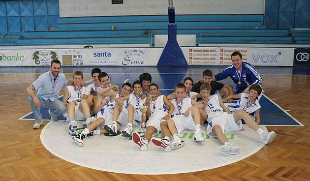 Mlađi kadeti KK Zadar, foto: kkzadar.net