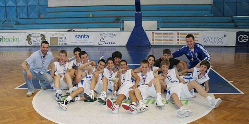 Mlađi kadeti KK Zadar, foto: kkzadar.net