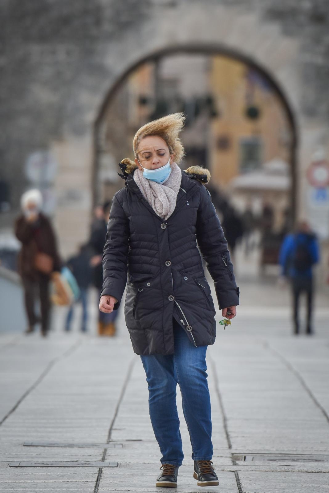 Olujno jugo u Zadru, 5. prosinca 2020.