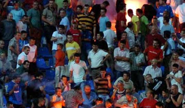 Divljanje izraelskih navijača