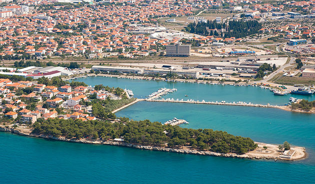 Grad Zadar iz zraka, foto: Leo Banić