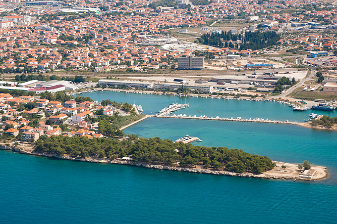 Grad Zadar iz zraka, foto: Leo Banić