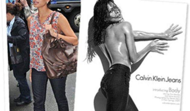 Eva u trapericama iz reklamne kampanje  (Moda.hr)