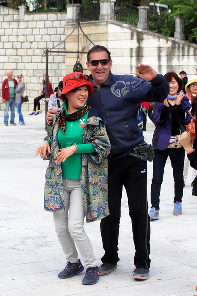 The Voice u Zadru: Sara, Dino, Ive i Jure na Trgu pet bunara, Foto: Roberto Lerga