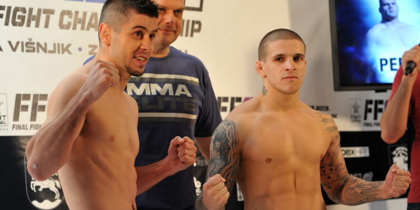 Zadar, 090513.Sluzbeno vaganje sudionika za borilacki spektakl FFC 04 koji se sutra odrzava u dvorani na Visnjiku. Na slici: Vaso Bakocevic.Foto: Luka Gerlanc / CROPIX Zadar, 090513.Sluzbeno vaganje sudionika za borilacki spektakl FFC 04 koji se sutra odrzava u dvorani na Visnjiku. Na slici: Vaso Bakocevic.Foto: Luka Gerlanc / CROPIX