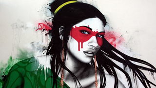 Street Art umjetnik Finbarr Fin DAC stvara u Ražancu, Foto: Nenad Nešović Street Art umjetnik Finbarr Fin DAC stvara u Ražancu, Foto: Nenad Nešović