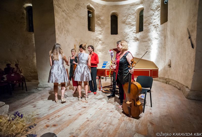 Crkva Sv. Donata: Koncert ansambla Red Priest, foto: Željko Karavida Crkva Sv. Donata: Koncert ansambla Red Priest, foto: Željko Karavida