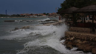 Tramontana u Zadru 26. kolovoza 2012.