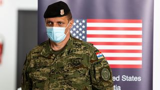 U Gaženicu dopremljena vojna oprema i sredstva za vježbu Immediate Response 21 U Gaženicu dopremljena vojna oprema i sredstva za vježbu Immediate Response 21