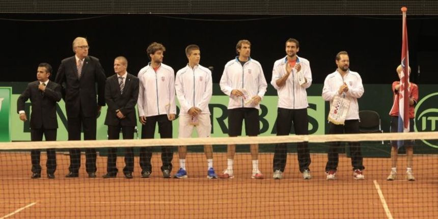 Amsterdam – Davis Cup. Hrvatska Davis Cup reprezentacija. Marin Cilic. Photo: Tomislav Krasnec/VLM/PIXSELL Amsterdam – Davis Cup. Hrvatska Davis Cup reprezentacija. Marin Cilic. Photo: Tomislav Krasnec/VLM/PIXSELL