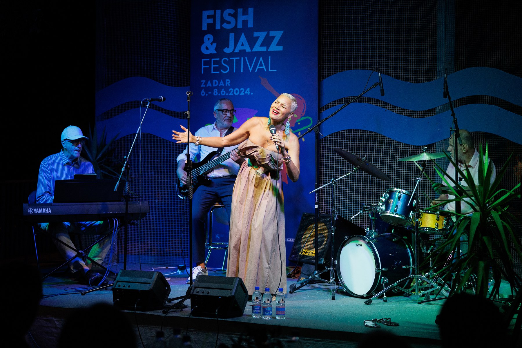 Uršula Najev i Black Coffee @ Fish & Jazz Festival