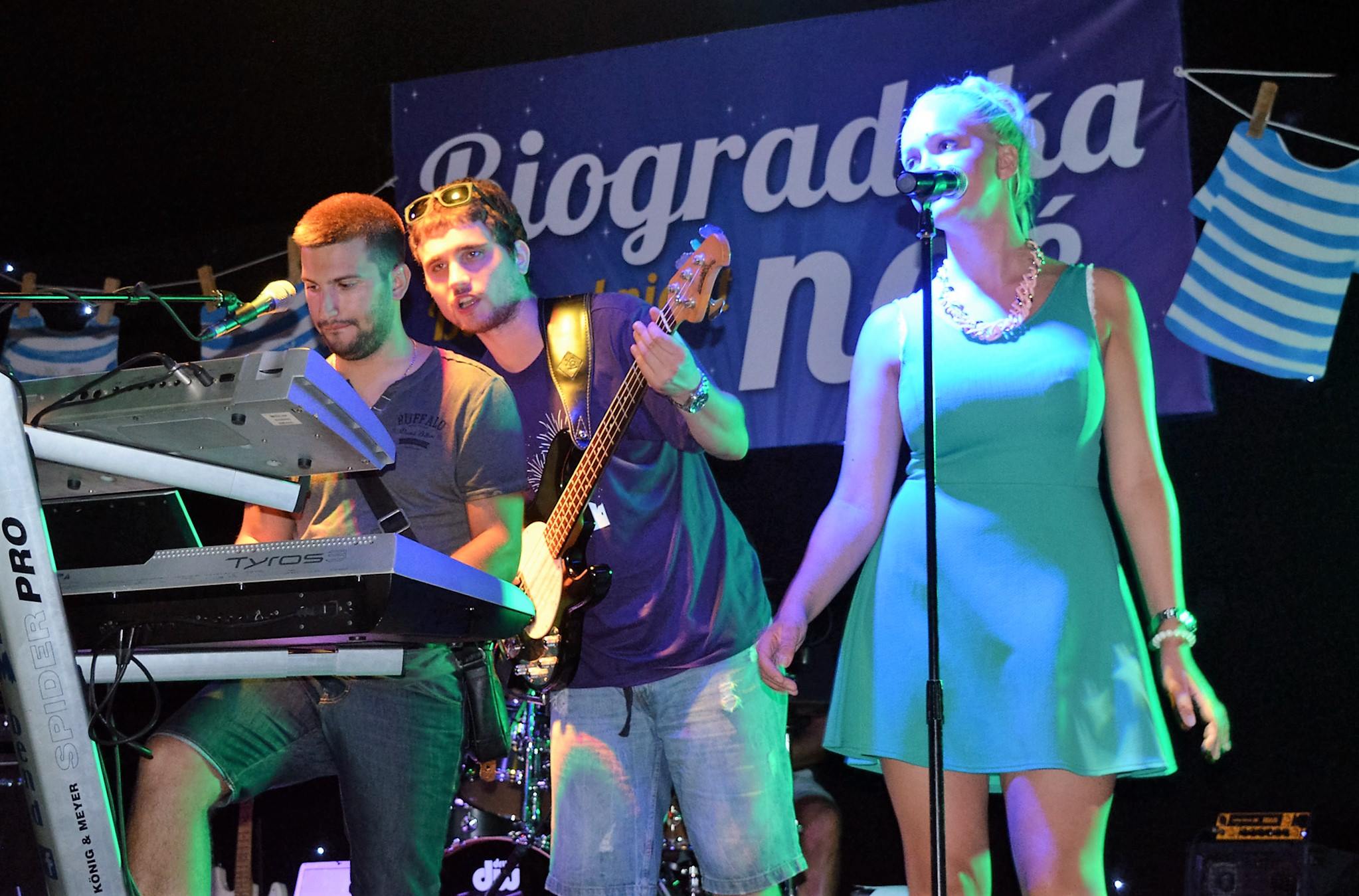 11. Biogradska noć na obali Petra Krešimira IV. Foto. Gordana Šarić 11. Biogradska noć na obali Petra Krešimira IV. Foto. Gordana Šarić