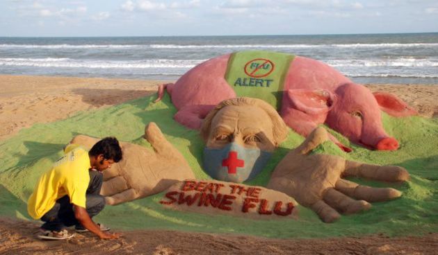 Indijski umjetnik zadivljuje skulpturama od pijeska