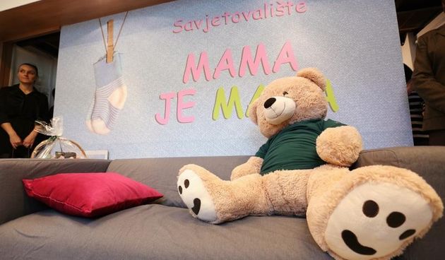 U Zvonimirovoj 21 Otvoreno je savjetovaliste Mama je mama. Photo: Tomislav Miletic/PIXSELL