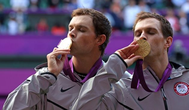 Mike and Bob Bryan, foto: london2012.com