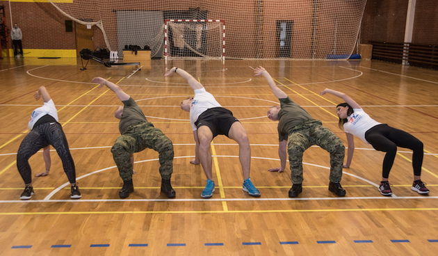 Pripreme za natjecanje Hrvatske vojske Viribus Unitis