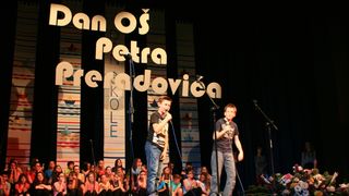 U HNK Zadar održana je priredba u povodu Dana OŠ Petra Preradovića na kojoj su nastupili učenici ali i profesori, Foto: Marija Cvetković