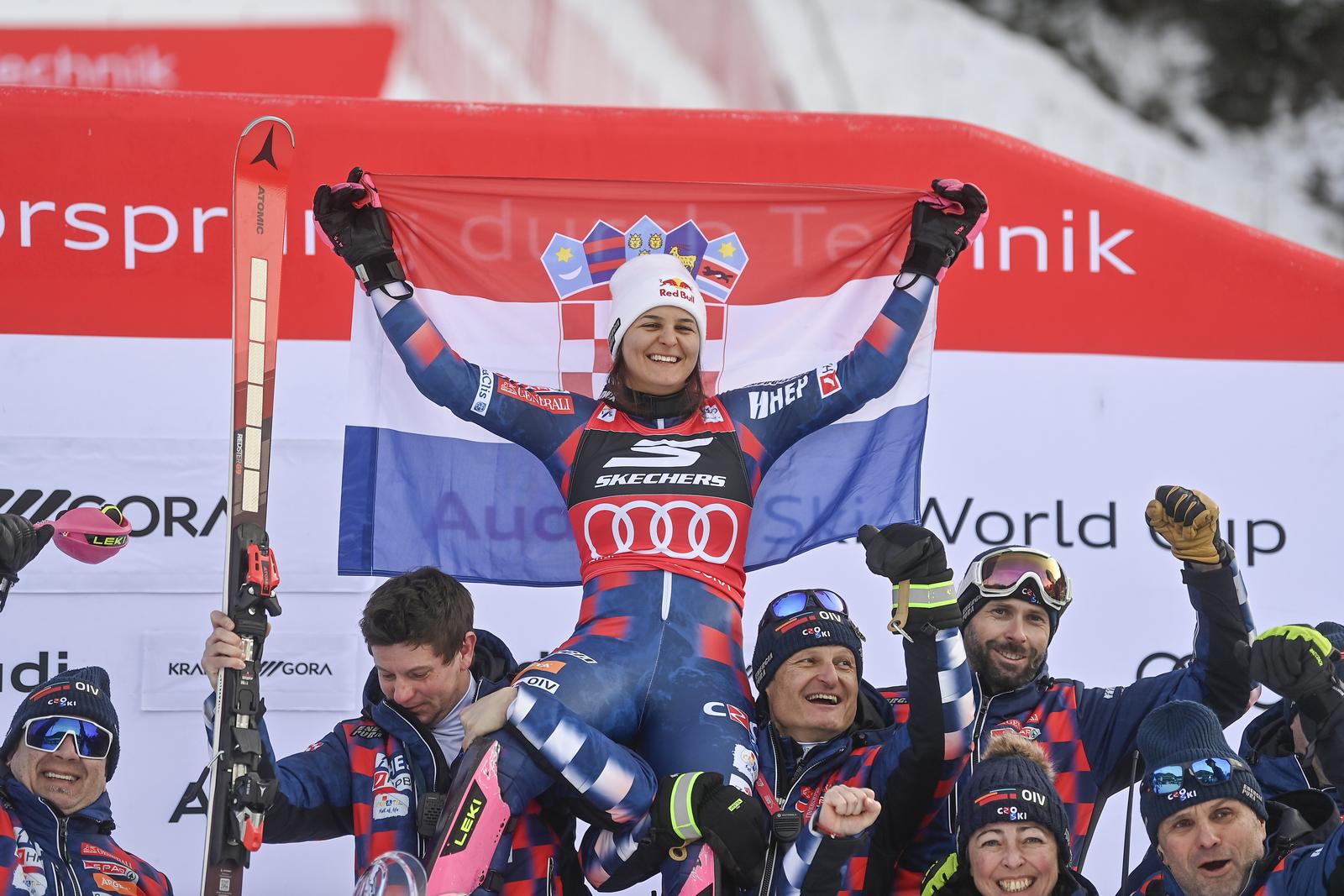 Zrinka Ljutić pobjedica je slaloma u Kranjskoj Gori Zrinka Ljutić pobjedica je slaloma u Kranjskoj Gori
