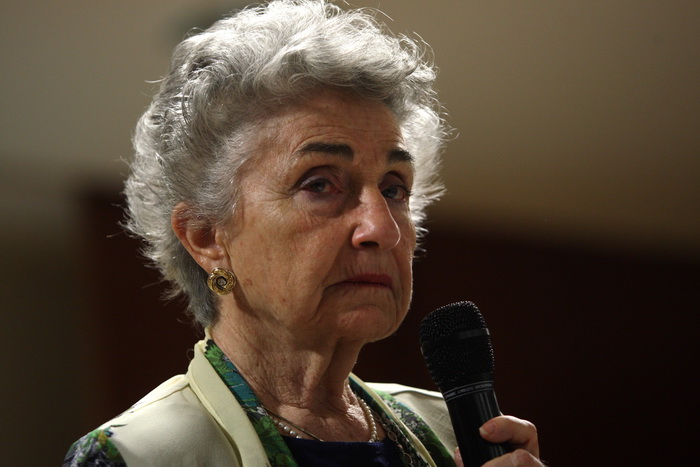 Zadar, 020213.
Samostan Skolskih sestara franjevki u Arbanasima.
Nakon Zagreba, kontroverzna znanstvenica Judith Reisman predavanje na temu spolnog odgoja veceras je odrzala i u Zadru.
Na fotografiji: Judith Reisman.
Foto: Jure Miskovic / CROPIX Zadar, 020213.
Samostan Skolskih sestara franjevki u Arbanasima.
Nakon Zagreba, kontroverzna znanstvenica Judith Reisman predavanje na temu spolnog odgoja veceras je odrzala i u Zadru.
Na fotografiji: Judith Reisman.
Foto: Jure Miskovic / CROPIX