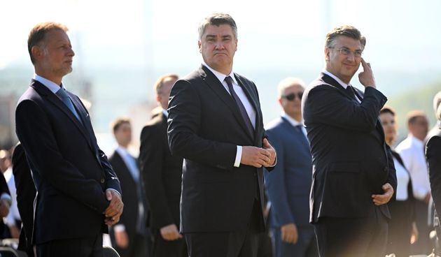 Knin: Zoran Milanović i Andrej Plenković zajedno u prvom redu na obljetnici Oluje